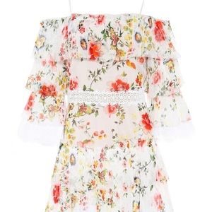 Alice and Olivia floral dress